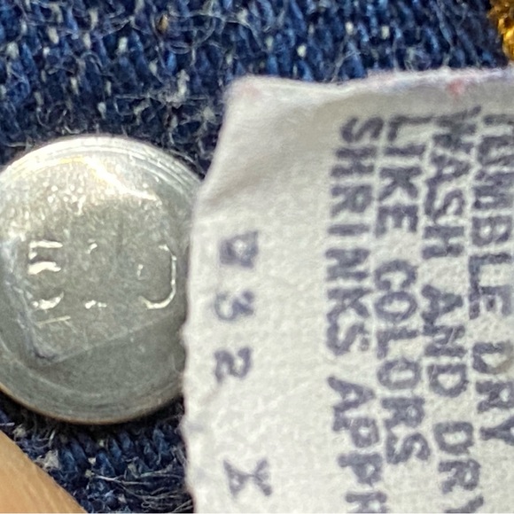 Levis 501 Jeans Men 32x33 (29x29.5) Med Blue Hi Rise True Vtg 520 USA 03/84 - Picture 13 of 16